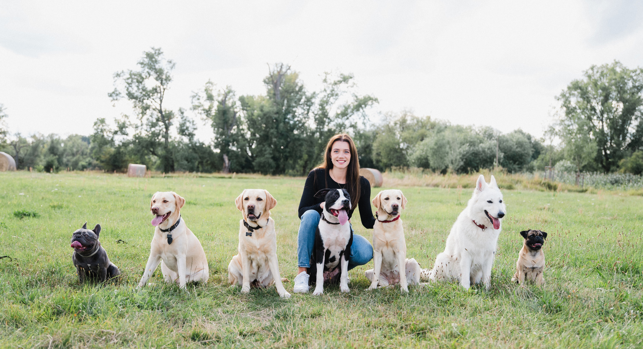 Nina Wenke Hundetrainerin beim Gruppentraining