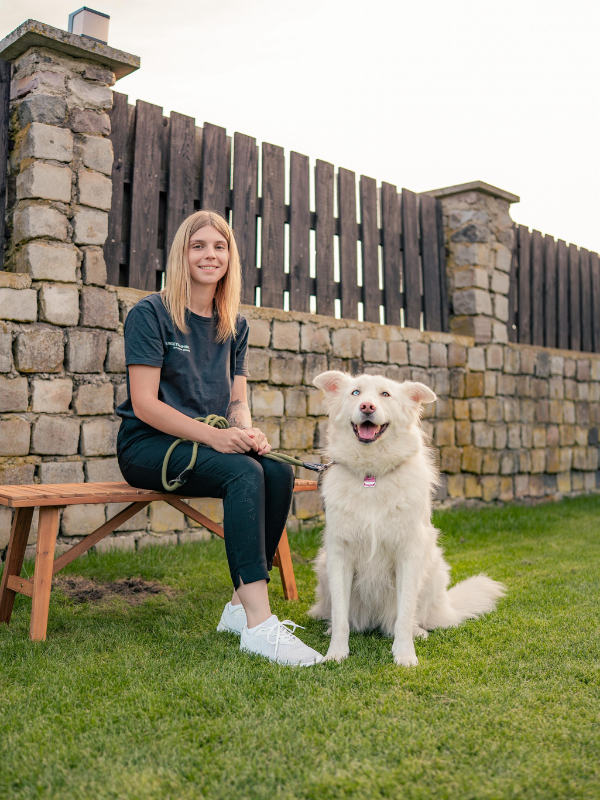 Nina Wenke und Mulan von Fellnasen und Ich